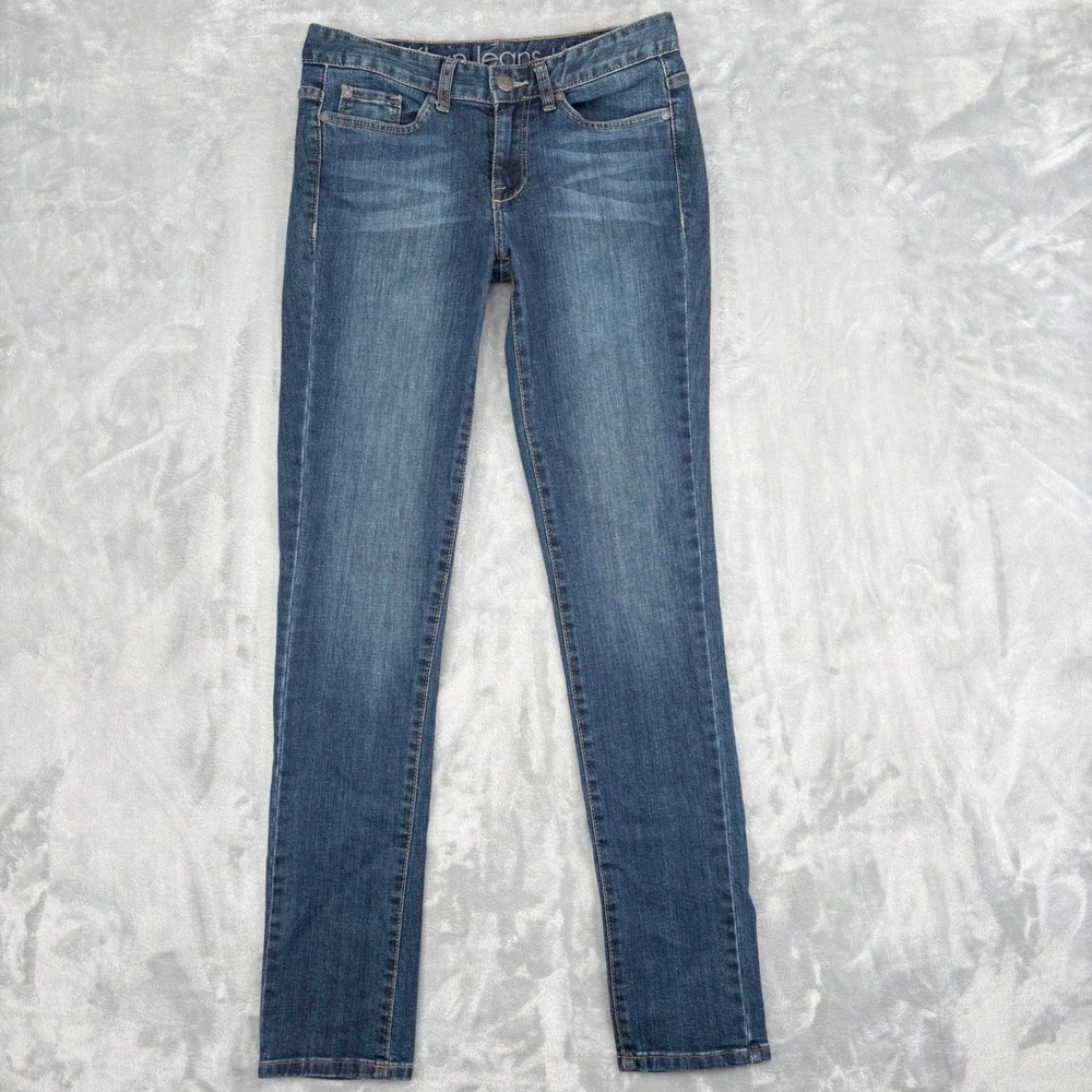 Calvin Klein Jeans Ultimate Skinny Womens 4/33 (29x33) Blue Classic Stretch Tall - Picture 3 of 14